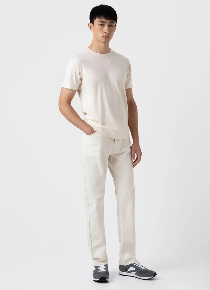 Undyed 5 Pocket Trouser Men SUNSPEL Pants