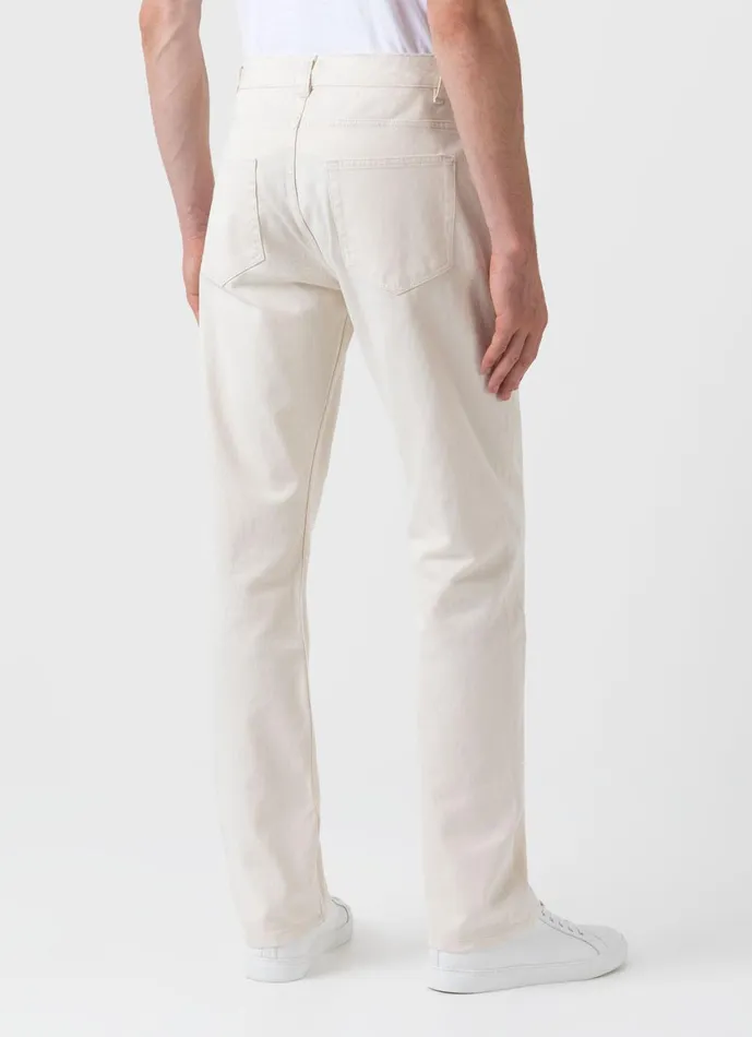 Undyed 5 Pocket Trouser Men SUNSPEL Pants