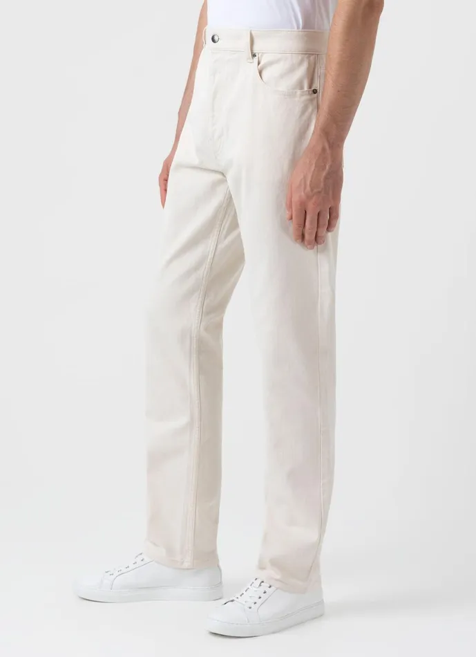 Undyed 5 Pocket Trouser Men SUNSPEL Pants