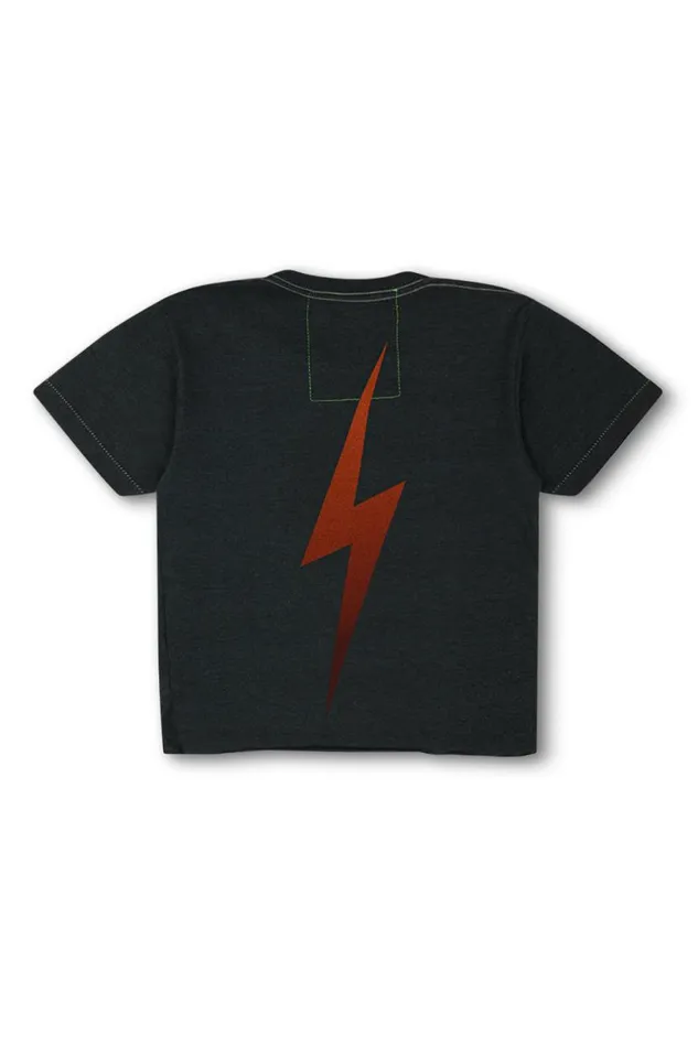 University Of Texas Bolt Boyfriend Tee 8211 Charcoal Women Aviator Nation Tees