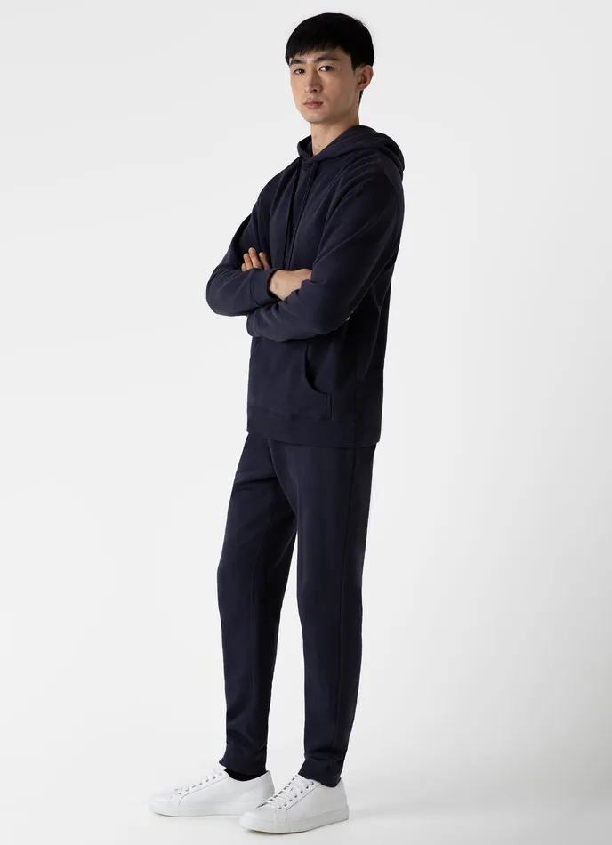 ussunspel Sweatshirts and Sweatpants Men Loopback Hoodie Navy ussunspel Sweatshirts and Sweatpants Men Loopback Hoodie Navy