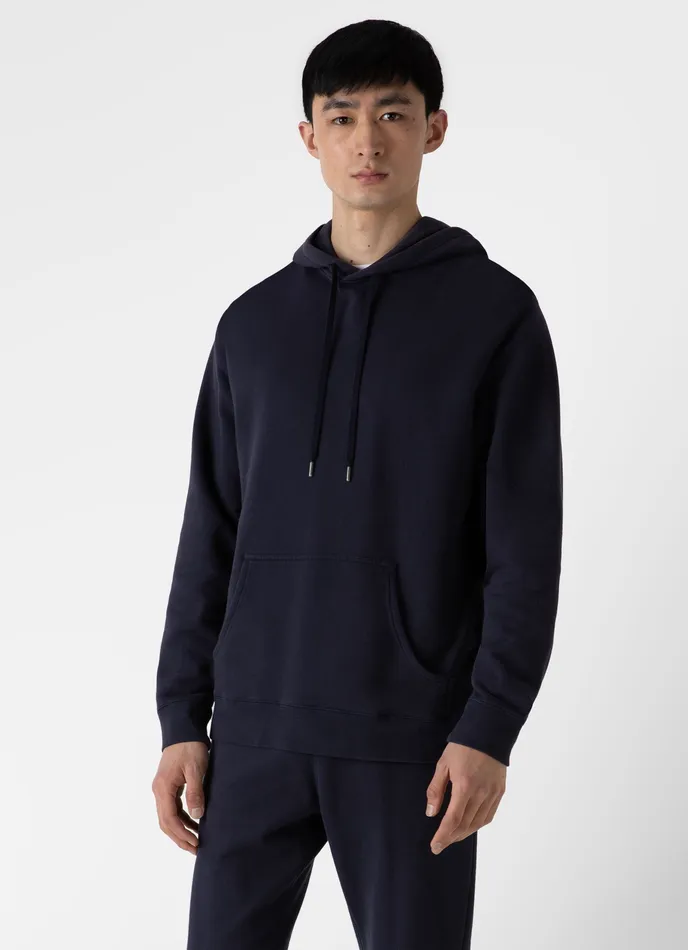 ussunspel Sweatshirts and Sweatpants Men Loopback Hoodie Navy ussunspel Sweatshirts and Sweatpants Men Loopback Hoodie Navy