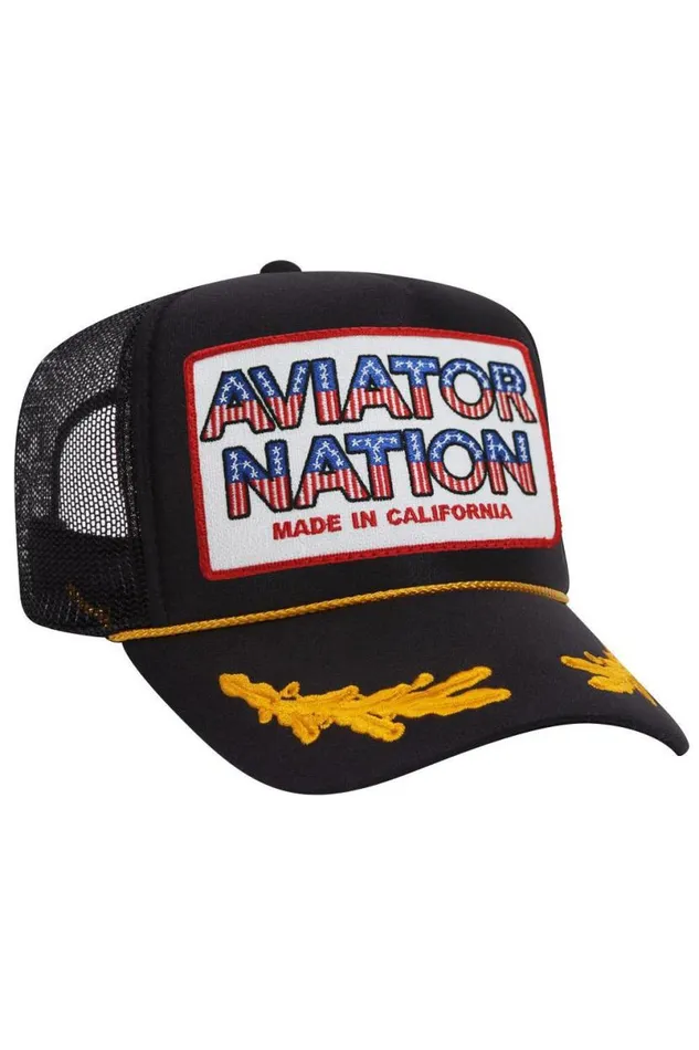 Usa Patriotic Vintage Trucker Hat WomenMen Aviator Nation Trucker Hats