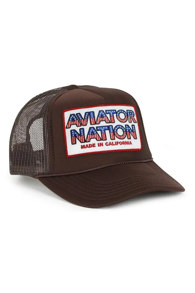 Usa Patriotic Vintage Trucker Hat WomenMen Aviator Nation Trucker Hats