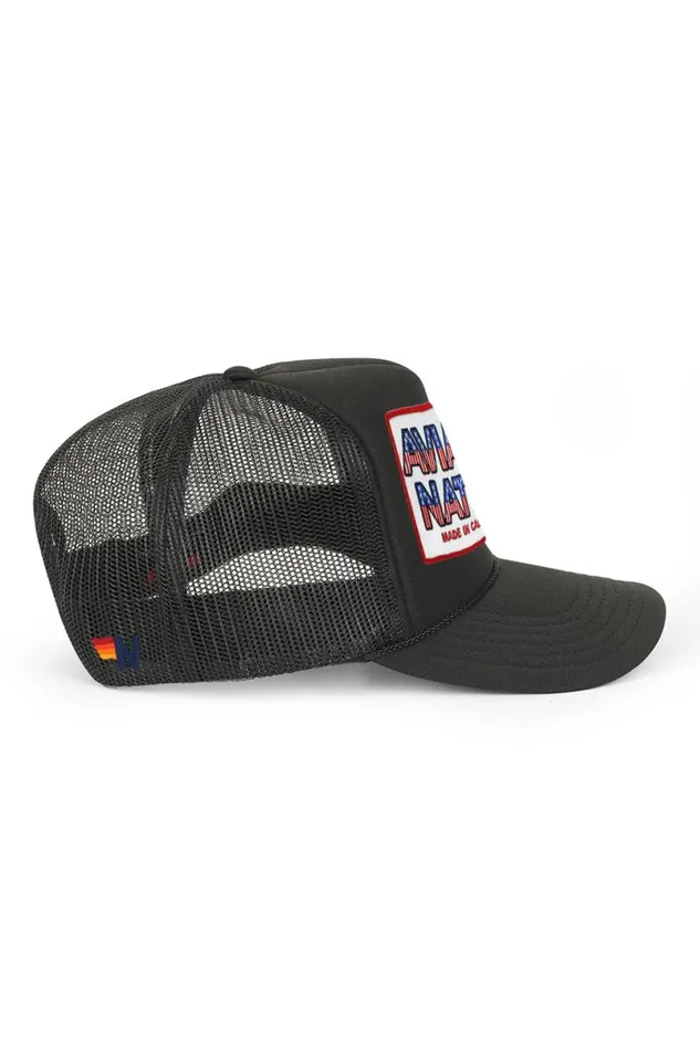Usa Patriotic Vintage Trucker Hat WomenMen Aviator Nation Trucker Hats