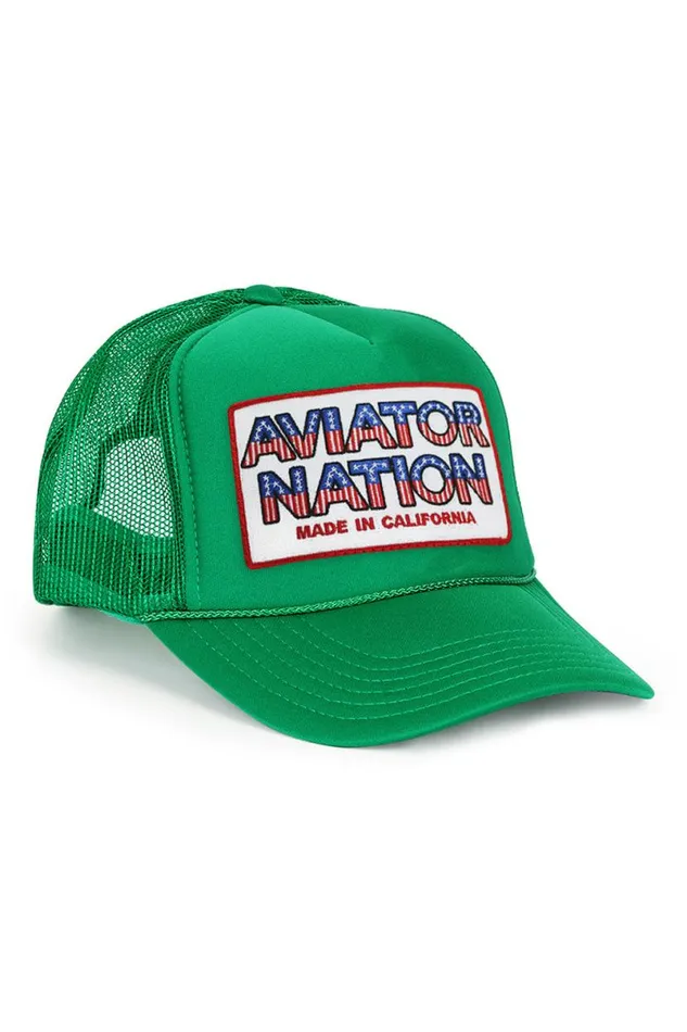 Usa Patriotic Vintage Trucker Hat WomenMen Aviator Nation Trucker Hats