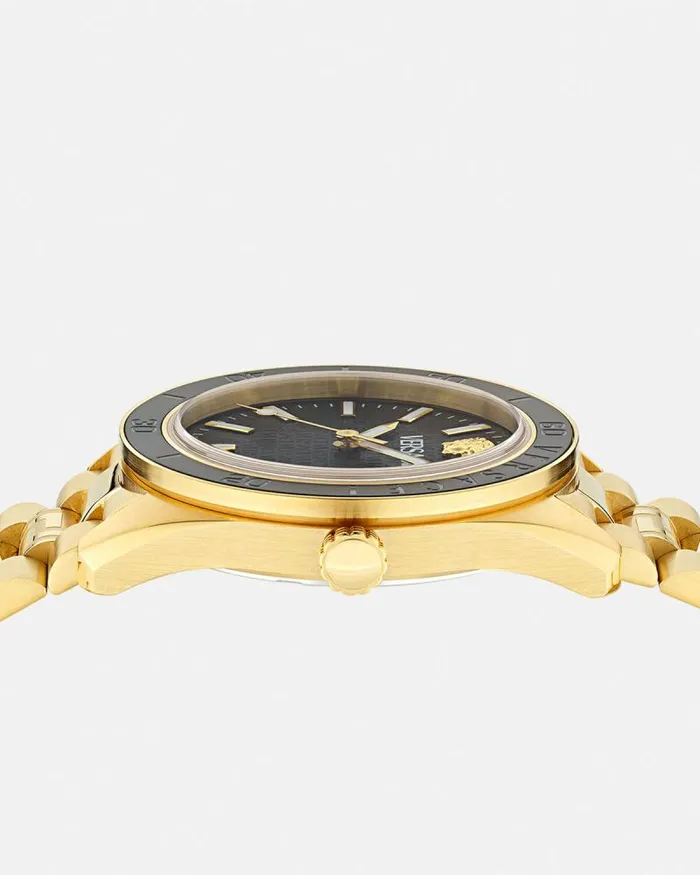 VDome Watch Blackgold Men Versace Watches