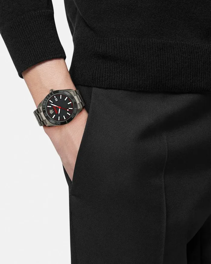 VDome Watch Black Men Versace Watches