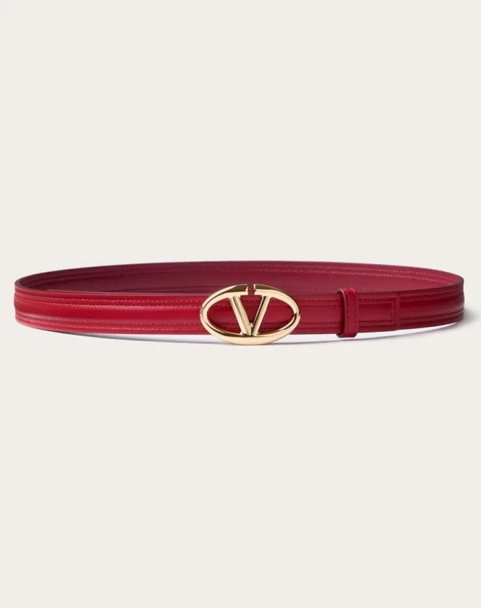Valentino Belts Woman The Bold Edition Vlogo Shiny Calfskin Belt 20 Mm For Woman In Rosso Valentinodark Red Rosso Valentinodark Red Valentino Belts Woman The Bold Edition Vlogo Shiny Calfskin Belt 20 Mm For Woman In Rosso Valentinodark Red Rosso Valentinodark Red