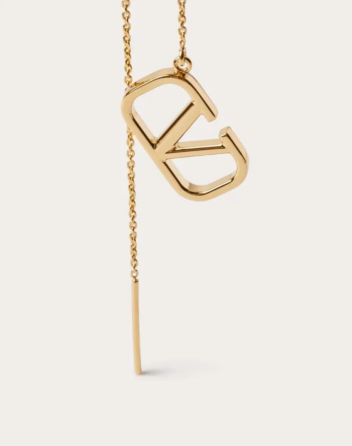 Valentino Jewelry Woman Vlogo Signature Earrings For Woman In Gold Gold Valentino Jewelry Woman Vlogo Signature Earrings For Woman In Gold Gold