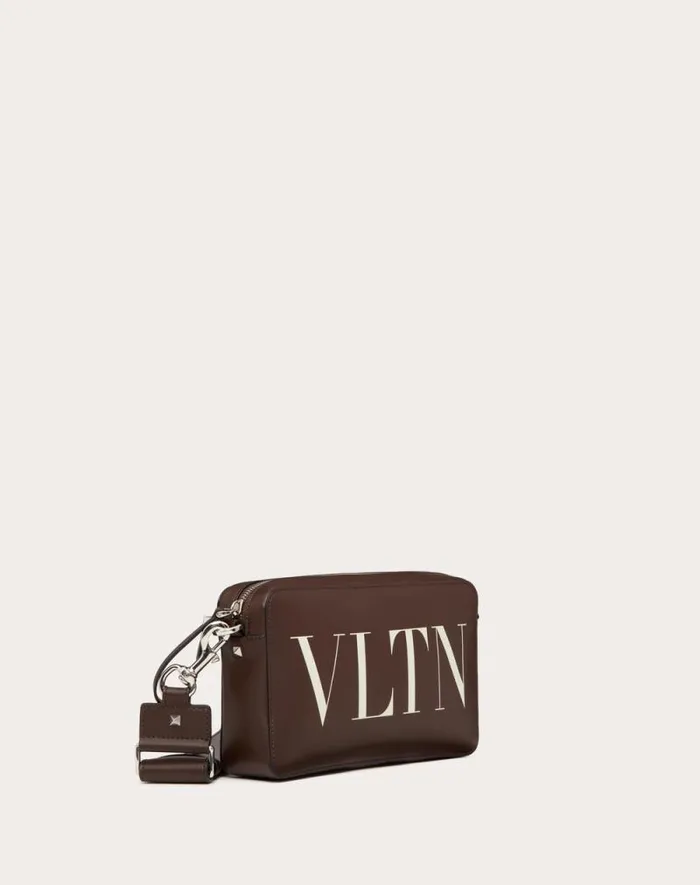 Valentino Shoulder Bags Man Vltn Leather Crossbody Bag For Man In Blackwhite Blackwhite Valentino Shoulder Bags Man Vltn Leather Crossbody Bag For Man In Blackwhite Blackwhite