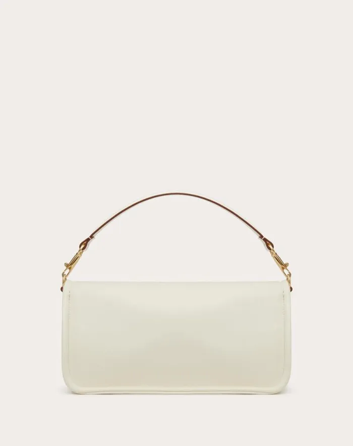 Valentino Shoulder Bags Woman Vlogo 1960 Nappa Leather Shoulder Bag For Woman In Black Black Valentino Shoulder Bags Woman Vlogo 1960 Nappa Leather Shoulder Bag For Woman In Black Black