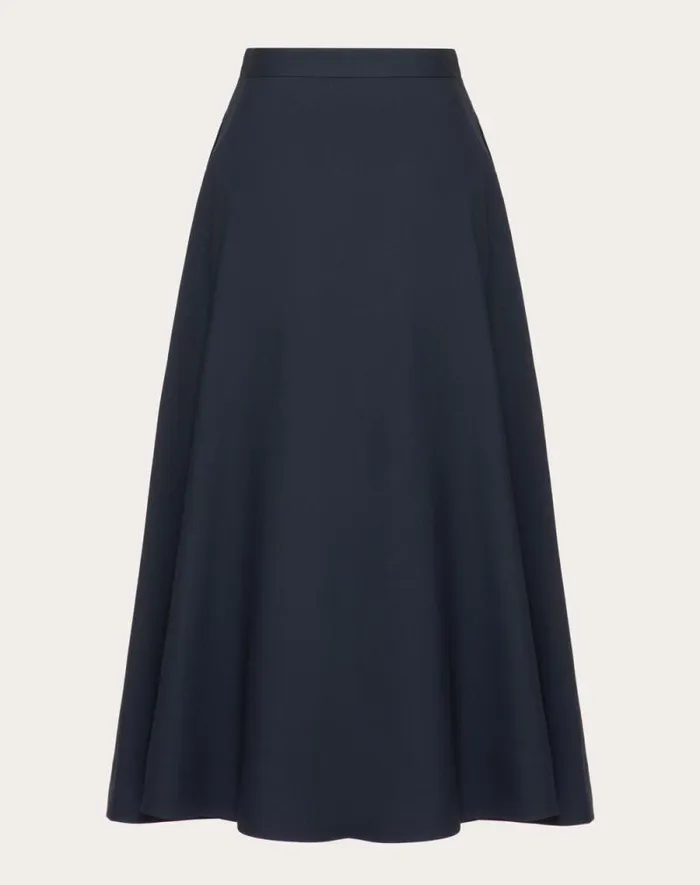 Valentino Skirts Woman Crepe Couture Midi Skirt For Woman In Ivory Ivory Valentino Skirts Woman Crepe Couture Midi Skirt For Woman In Ivory Ivory