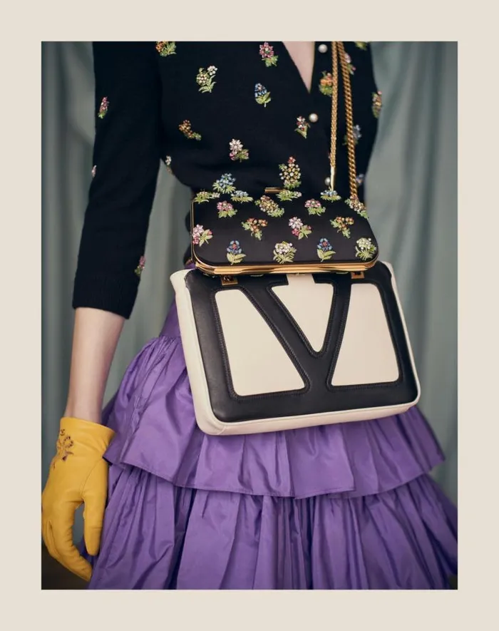 Valentino Skirts Woman Ruffled Taffeta Skirt For Woman In Black Black Valentino Skirts Woman Ruffled Taffeta Skirt For Woman In Black Black