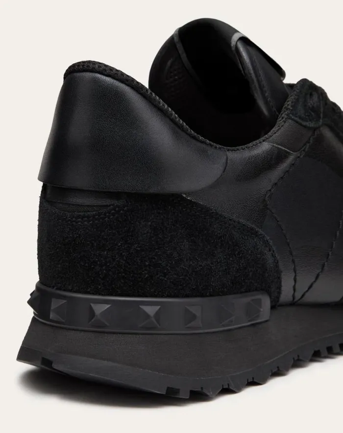 Valentino Sneakers Man For Man In Black Black Valentino Sneakers Man For Man In Black Black