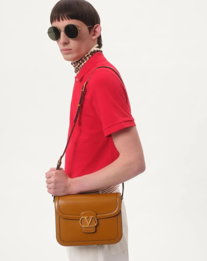 Valentino Tshirts And Sweatshirts Man Cotton Piqu Polo Shirt With Vlogo Embroidery For Man In Red Red Valentino Tshirts And Sweatshirts Man Cotton Piqu Polo Shirt With Vlogo Embroidery For Man In Red Red
