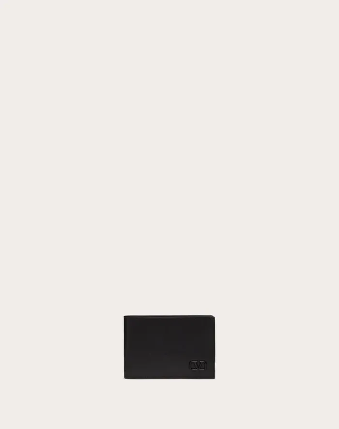 Valentino Wallets And Small Leather Goods Man Vlogo Signature Wallet For Us Dollars For Man In Black Black Valentino Wallets And Small Leather Goods Man Vlogo Signature Wallet For Us Dollars For Man In Black Black
