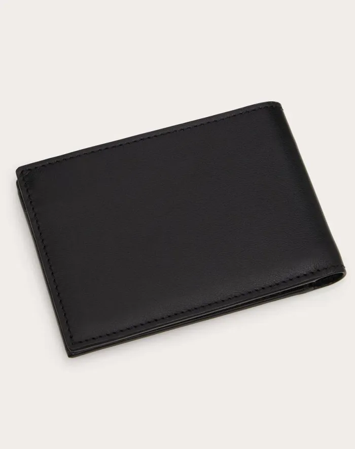 Valentino Wallets And Small Leather Goods Man Vlogo Signature Wallet For Us Dollars For Man In Black Black