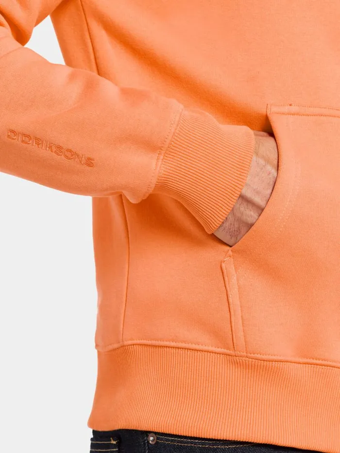 Ven Men039s Full Zip Cantaloupe Men Didriksons Hoodies and Sweatshirts