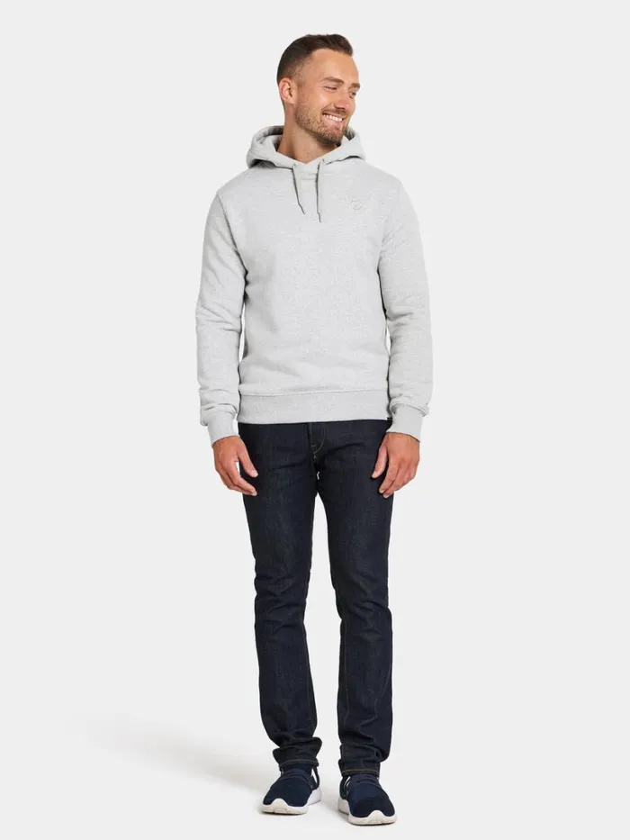 Ven Men039s Hoodie Aluminum Melangecoal Black Print Men Didriksons Hoodies and Sweatshirts
