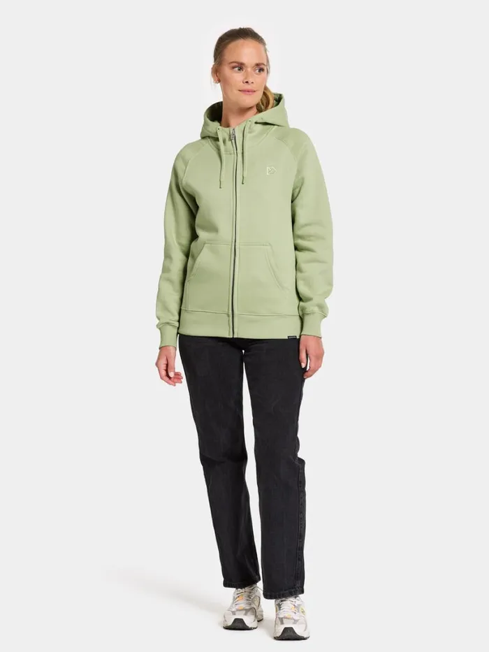Ven Women039s Full Zip Soft Green Women Didriksons Hoodies and Sweatshirts Ven Women039s Full Zip Soft Green Women Didriksons Hoodies and Sweatshirts