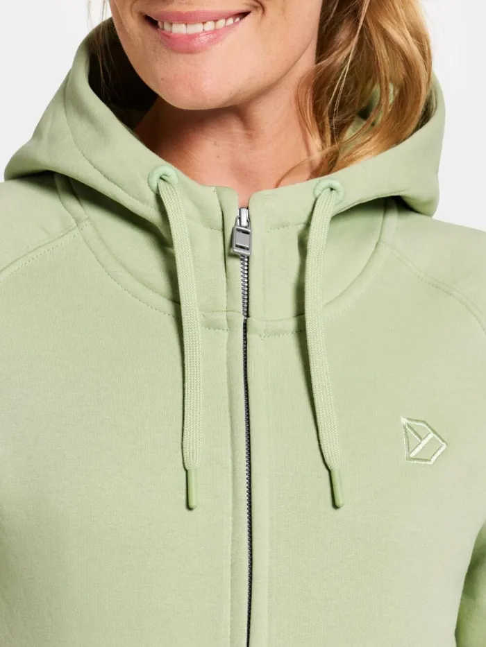 Ven Women039s Full Zip Soft Green Women Didriksons Hoodies and Sweatshirts Ven Women039s Full Zip Soft Green Women Didriksons Hoodies and Sweatshirts