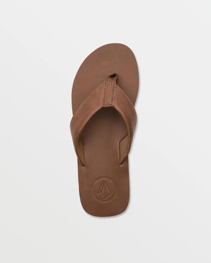 Victor LX Sandals 8211 Brown Mens Volcom Sandals