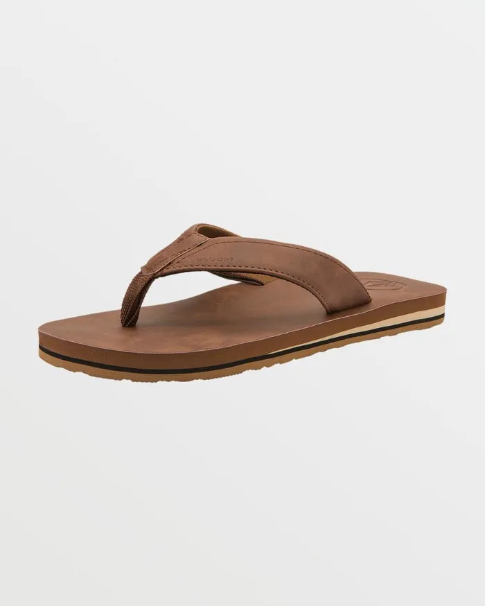 Victor LX Sandals 8211 Brown Mens Volcom Sandals