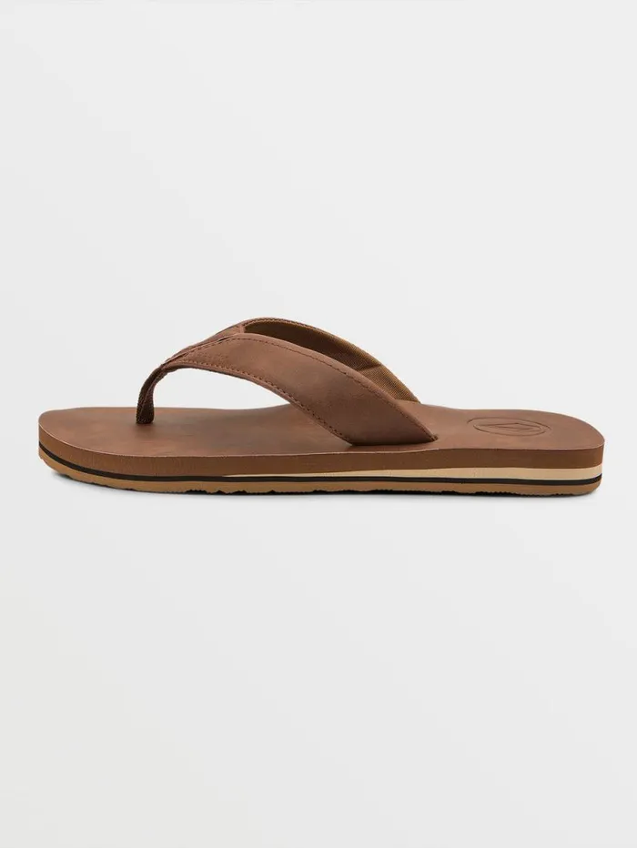 Victor LX Sandals 8211 Brown Mens Volcom Sandals