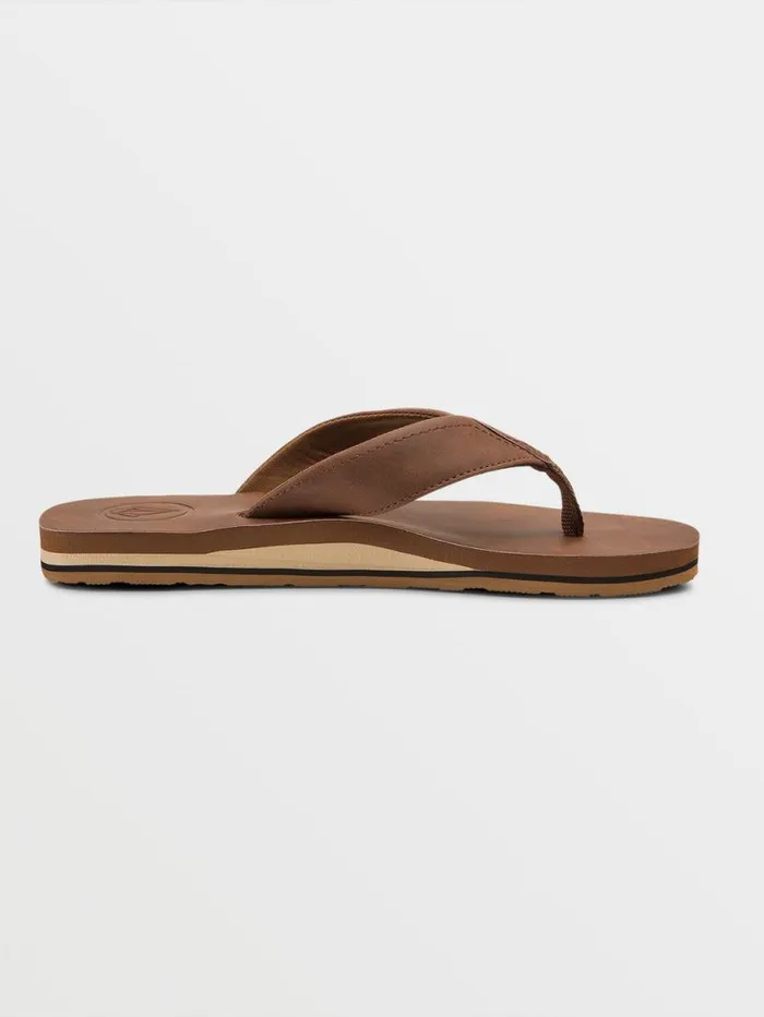 Victor LX Sandals 8211 Brown Mens Volcom Sandals