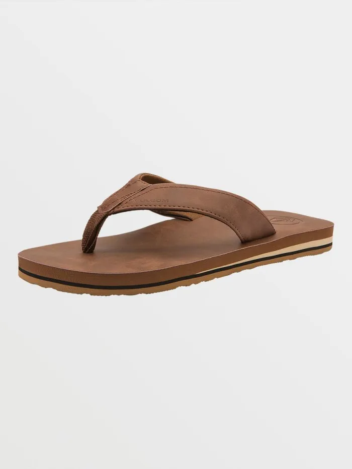 Victor LX Sandals 8211 Brown Mens Volcom Sandals