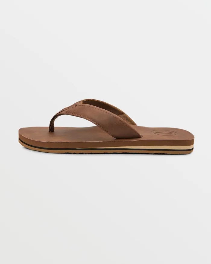 Victor LX Sandals 8211 Brown Mens Volcom Sandals