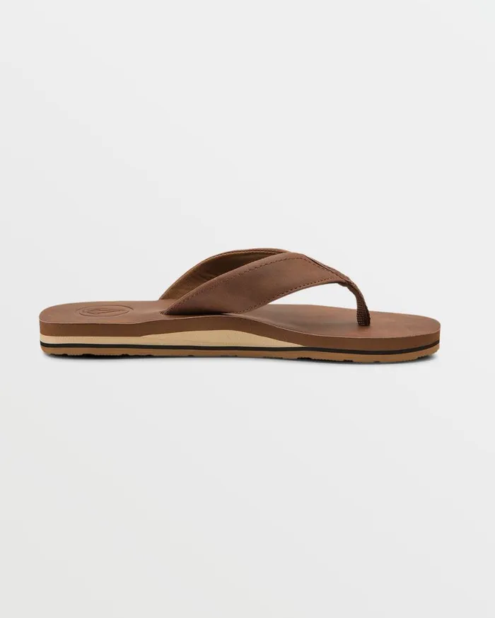 Victor LX Sandals 8211 Brown Mens Volcom Sandals