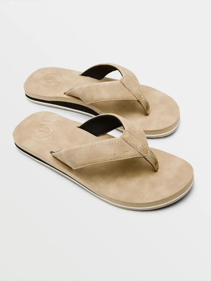 Victor LX Sandals 8211 Tan Mens Volcom Sandals