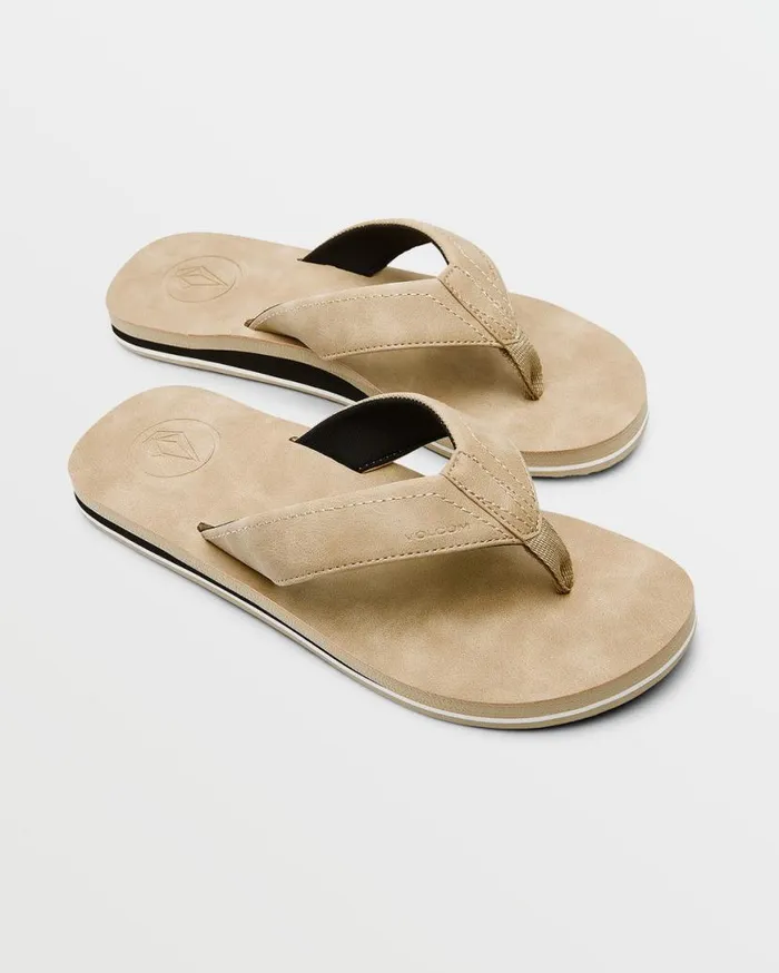 Victor LX Sandals 8211 Tan Mens Volcom Sandals