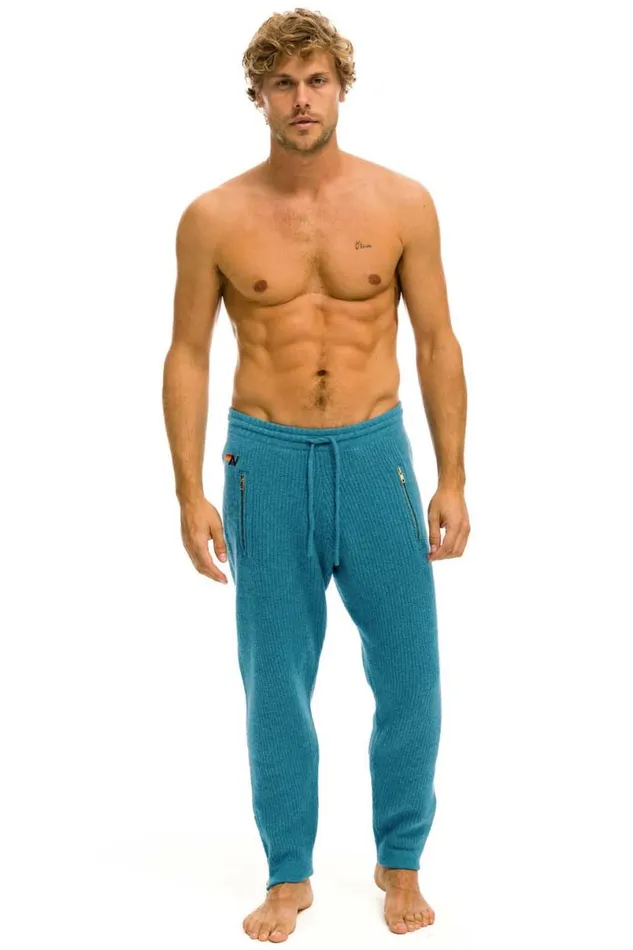 Vintage Cabin Cashmere Sweater Pant 8211 Cobalt Men Aviator Nation Sweatpants Vintage Cabin Cashmere Sweater Pant 8211 Cobalt Men Aviator Nation Sweatpants