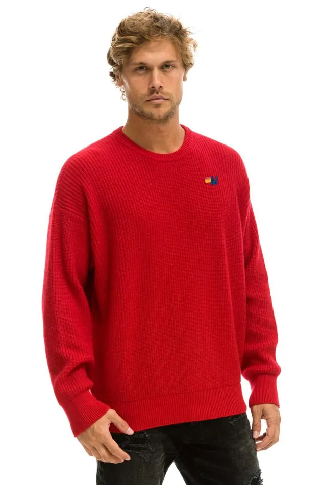 Vintage Cabin Unisex Cashmere Sweater 8211 Cherry Men Aviator Nation Sweatshirts