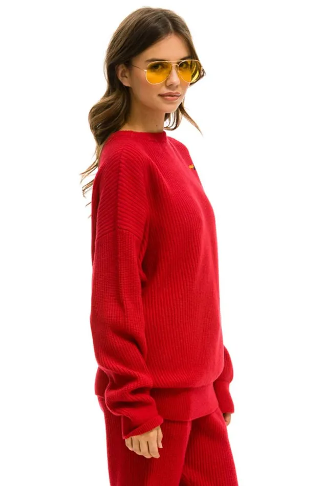Vintage Cabin Unisex Cashmere Sweater 8211 Cherry Men Aviator Nation Sweatshirts