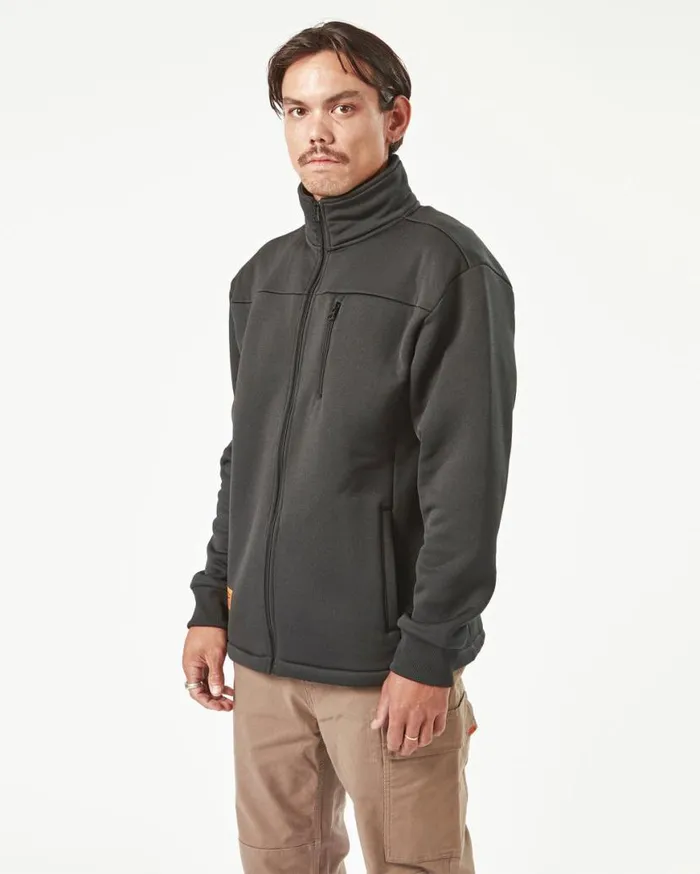 Volcom Workwear Bonded Fleece 8211 Black Mens Volcom Jackets