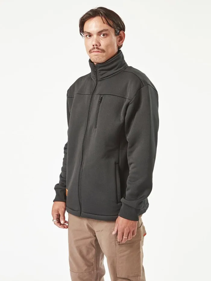 Volcom Workwear Bonded Fleece 8211 Black Mens Volcom Jackets