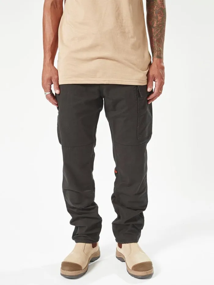 Volcom Workwear Caliper Work Pants 8211 Black Mens Volcom Pants