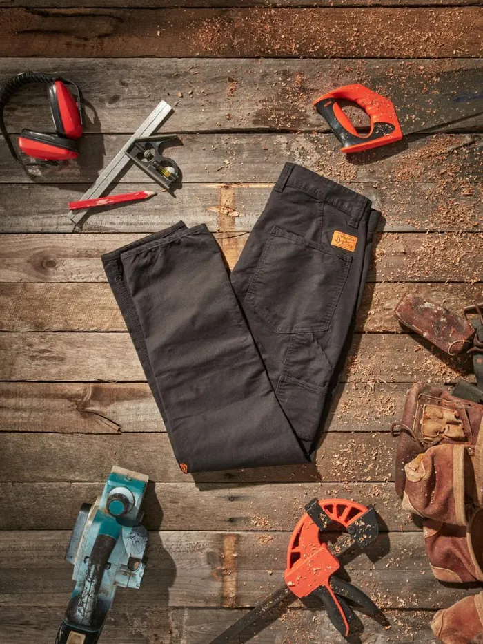Volcom Workwear Caliper Work Pants 8211 Black Mens Volcom Pants
