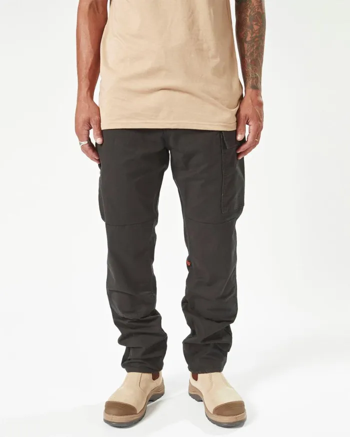 Volcom Workwear Caliper Work Pants 8211 Black Mens Volcom Pants
