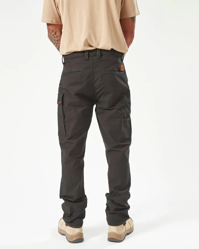 Volcom Workwear Caliper Work Pants 8211 Black Mens Volcom Pants