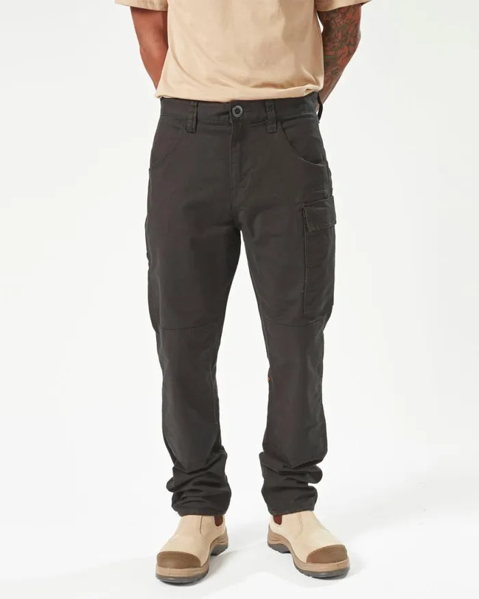 Volcom Workwear Caliper Work Pants 8211 Black Mens Volcom Pants