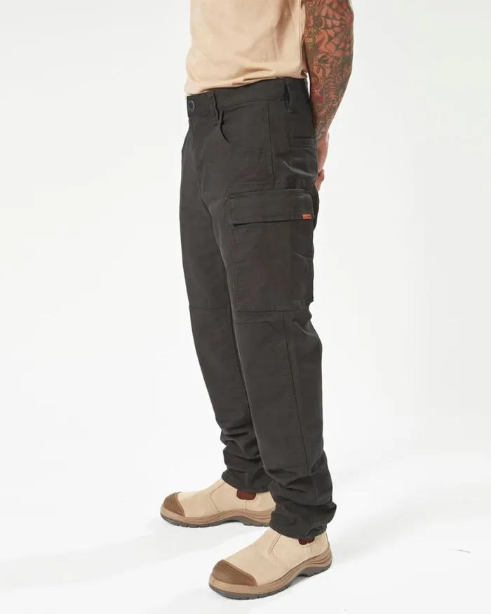 Volcom Workwear Caliper Work Pants 8211 Black Mens Volcom Pants