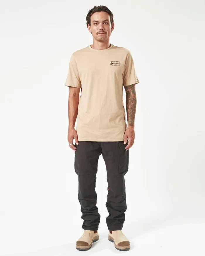 Volcom Workwear Caliper Work Pants 8211 Black Mens Volcom Pants