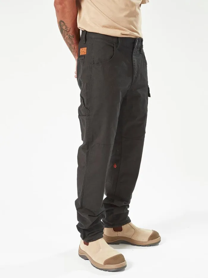 Volcom Workwear Caliper Work Pants 8211 Black Mens Volcom Pants