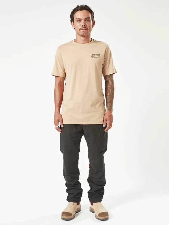 Volcom Workwear Caliper Work Pants 8211 Black Mens Volcom Pants