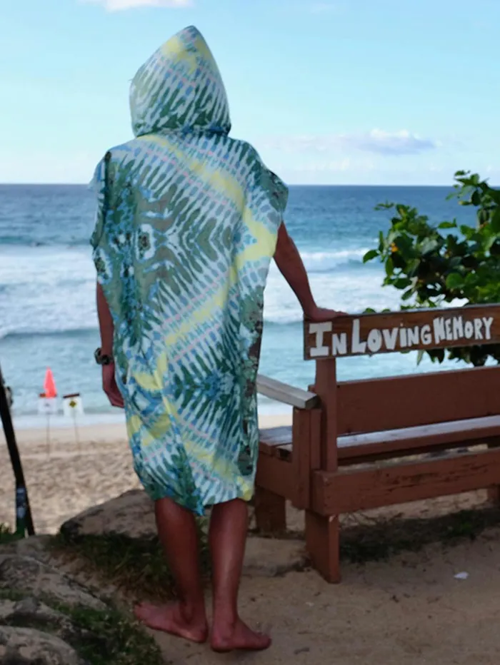 Volcom X Matador Packable Beach Poncho 8211 Tie Dye Mens Volcom Accessories